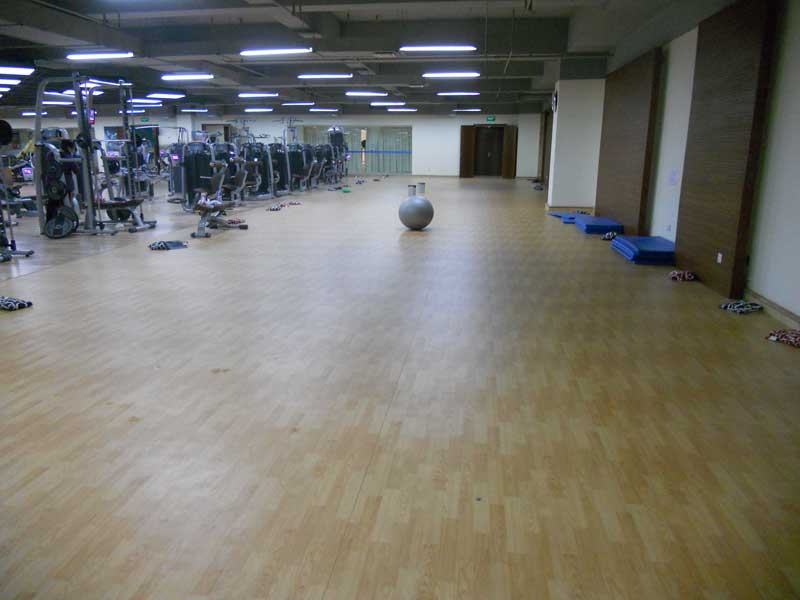 健身房适用什么样的塑胶运动地板