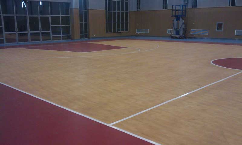 篮球地板场地是如何建设起来的呢？